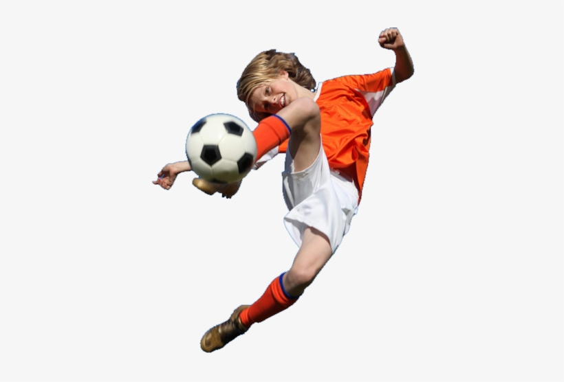 Young Football Player Png, transparent png