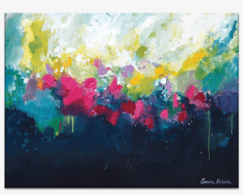 Art Series Cushion Canvas Texture - Artist Lane 10ar - P2627 Abundance In Multi Colored, transparent png