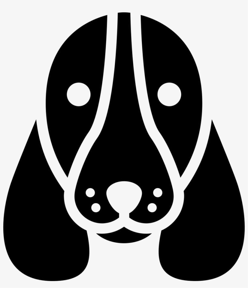 Basset Hound Dog Head Comments - Hound, transparent png