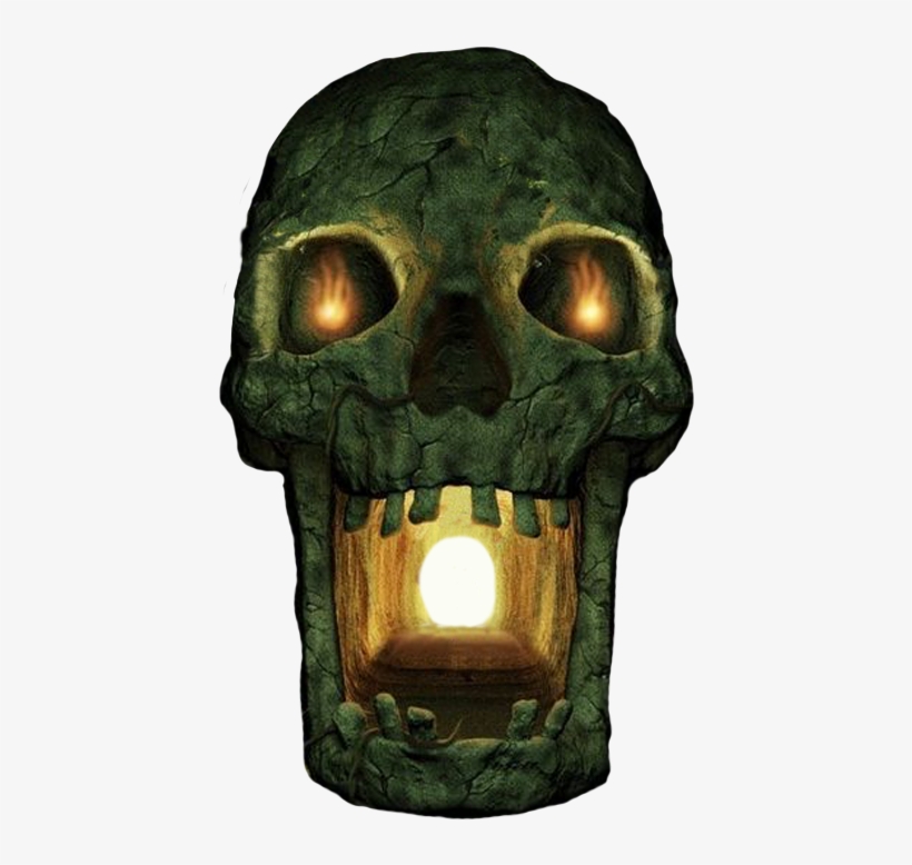 Immerse Yourself In Hawaii's Haunted History - Skull, transparent png