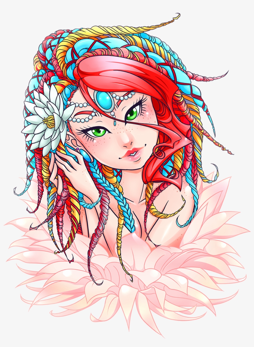 Imp And Petal ☆ Synthetic Dreads & Accessories As Is - Facebook, transparent png
