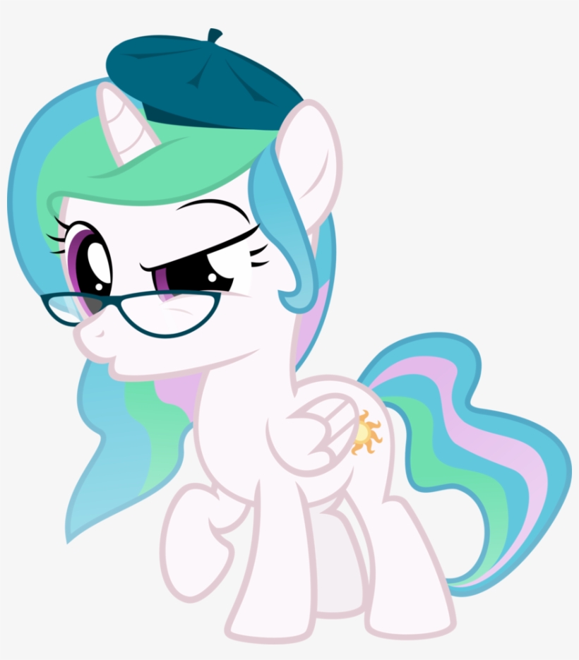 Celestia By Crimsonlynx On - Princess Celestia, transparent png