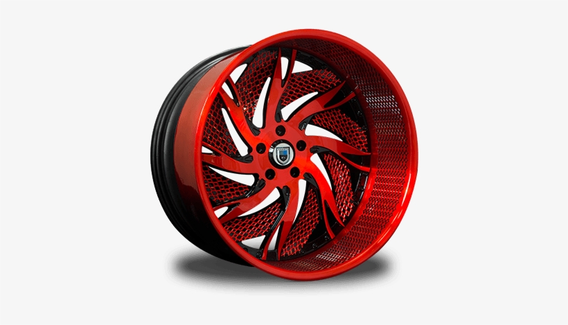 Homepage New Image - Red And Black Asanti Rims, transparent png
