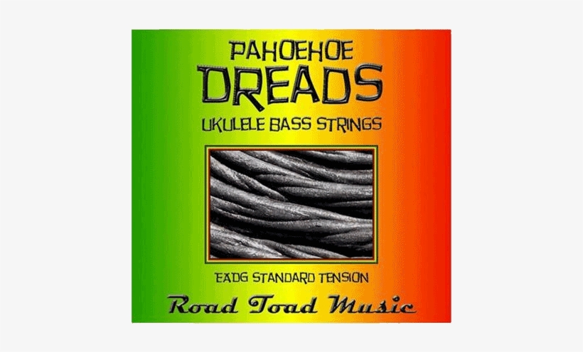 Kala Road Toad Pahoehoe Dreads 4-string Ubass Strings - Road Toad Music Pahoehoe Dreads Ukuele Bass Strings, transparent png