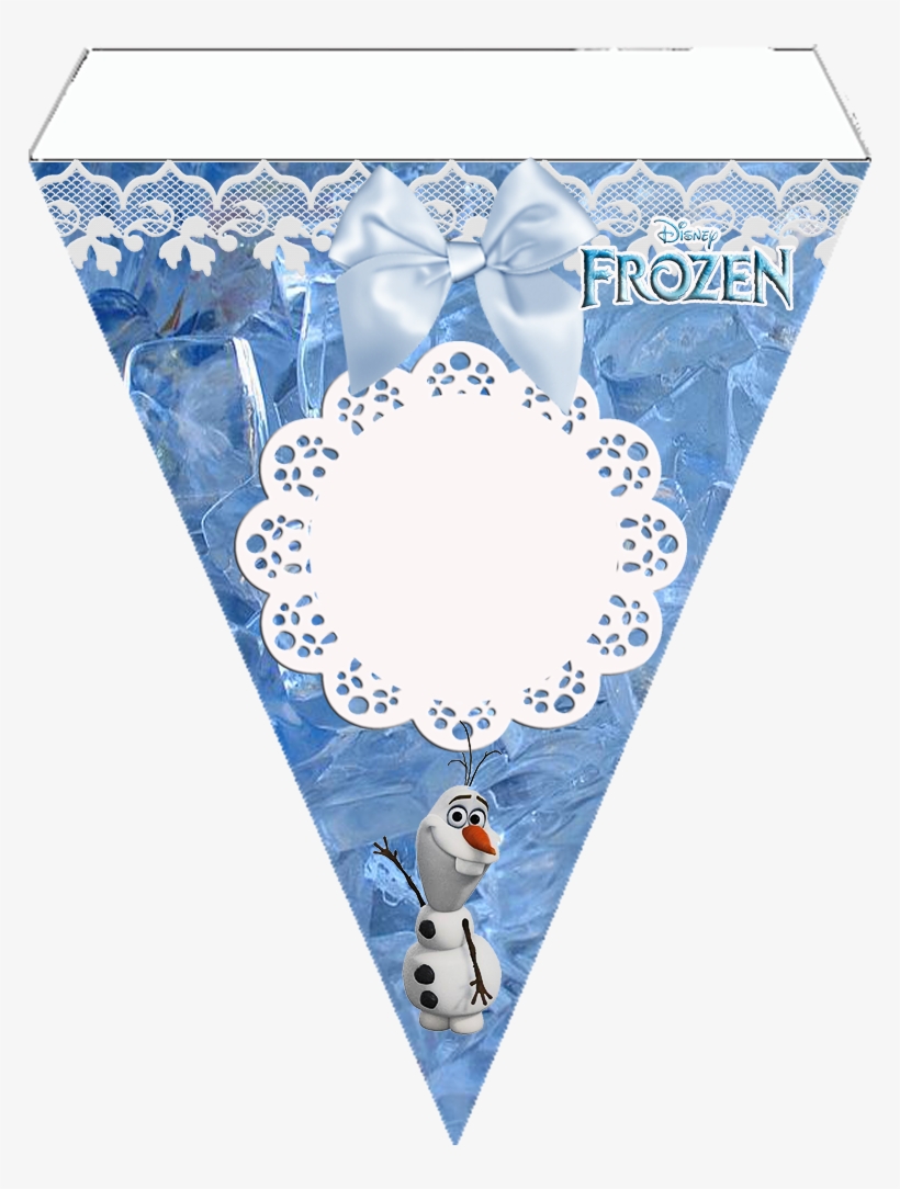 Free Printables - Banderines Frozen Para Imprimir, transparent png