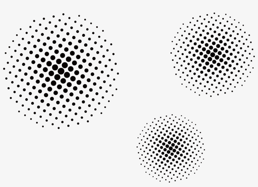 Vector Library Halftone Printing Stock Photography - Half Tone Dots Png, transparent png