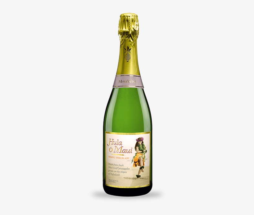 Hula O Maui - Tedeschi Vineyards Hula O Maui Sparkling Wine, transparent png