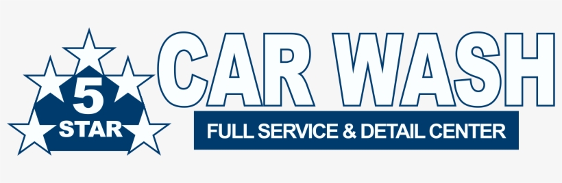 5 Star Car Wash Logo, transparent png
