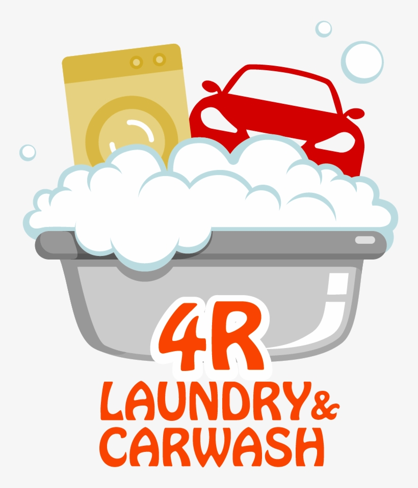 4r Laundry Carwash Logo - Work Present Latin Verve Sounds, transparent png