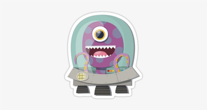 This Week Definitely Hasn't Been A “normal” Week At - Alien Cartoon In Ship Png, transparent png
