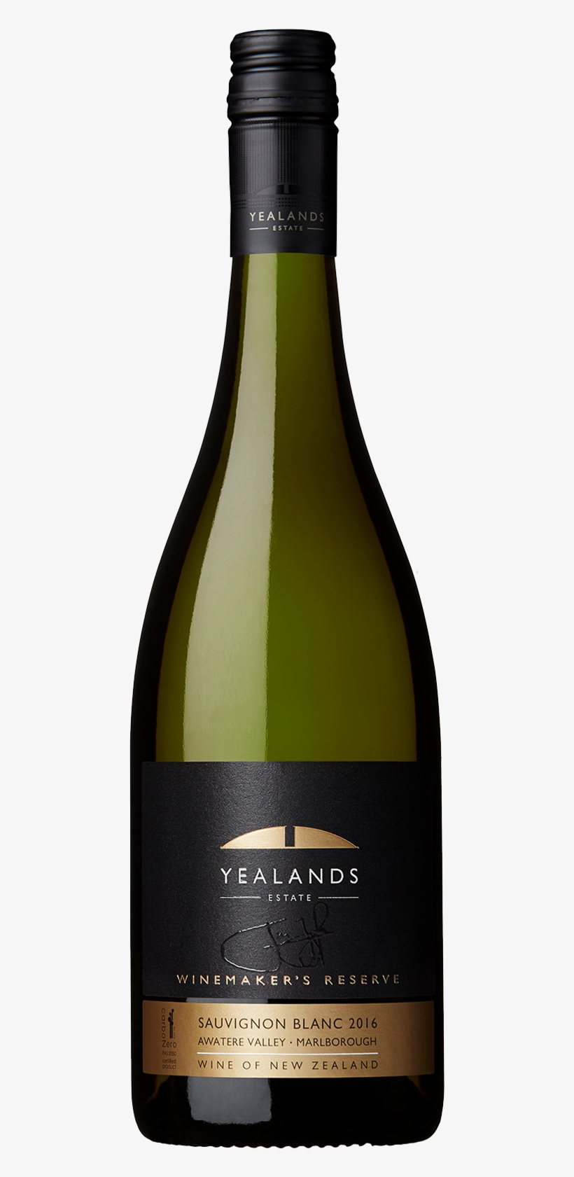 Yealands Estate - Yealands Estate Single Vineyard Sauvignon Blanc 2016, transparent png