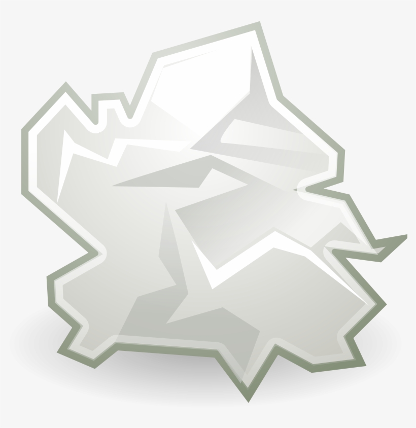 Vector Black And White Download Collection Of Png High - Crumpled Paper Clip Art, transparent png