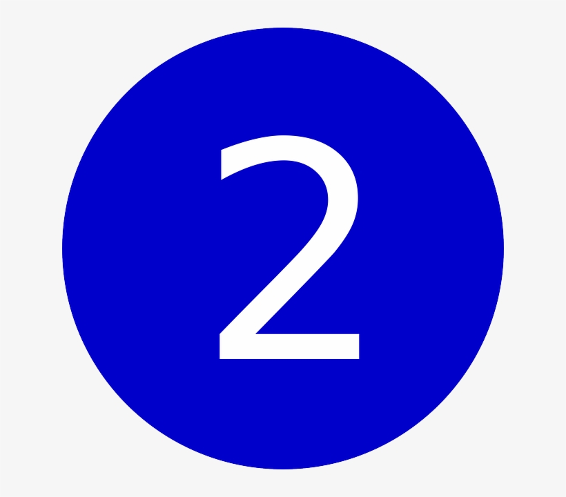 Numero 2 Png - Circle, transparent png