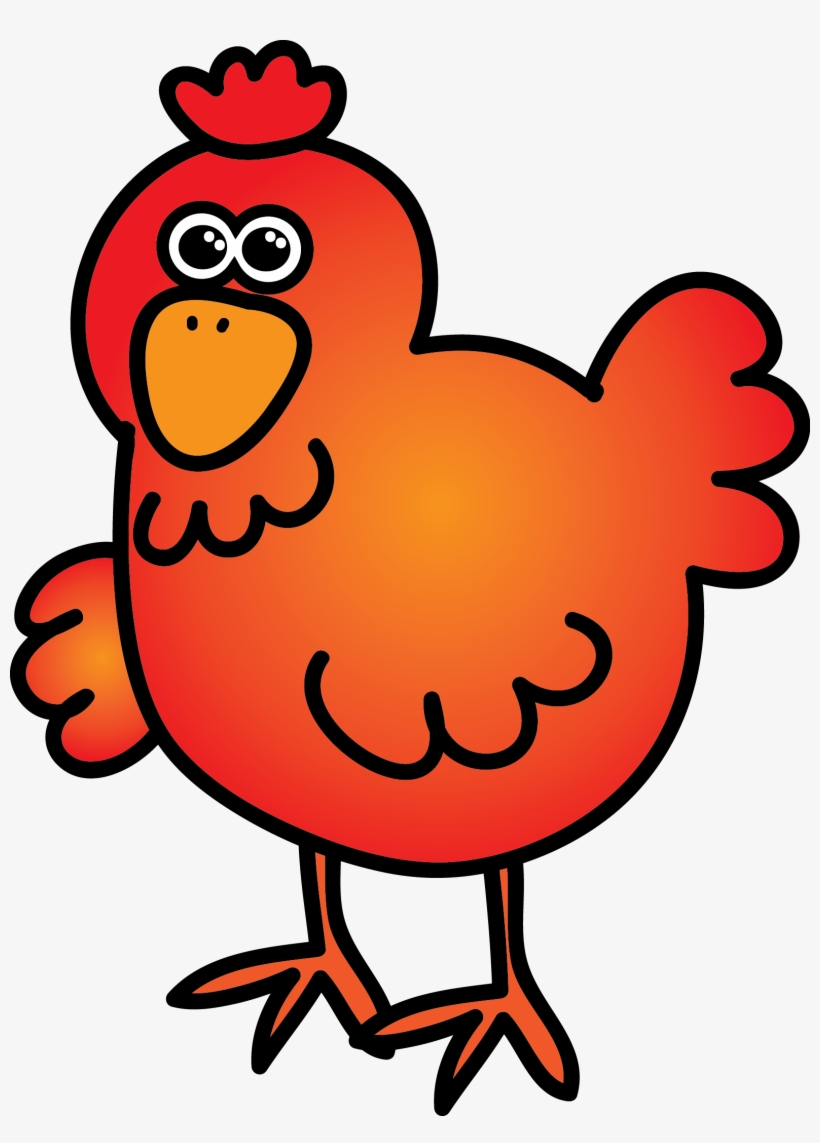 Collection Of High Quality Free Cliparts - Little Red Hen Clipart, transparent png