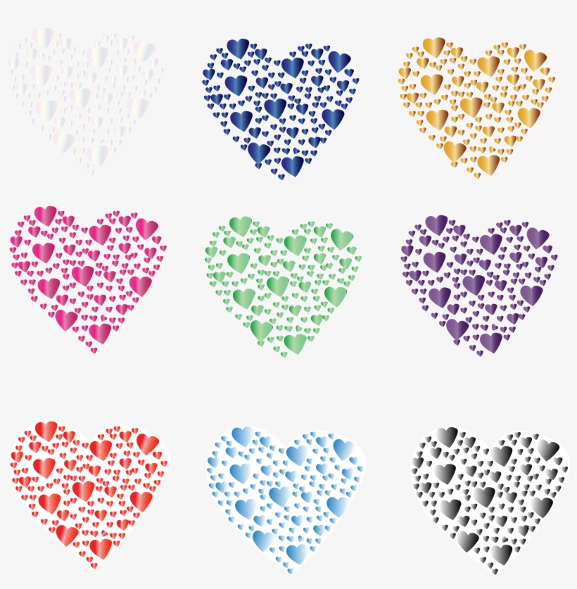 This Free Icons Png Design Of Crystal Hearts, transparent png