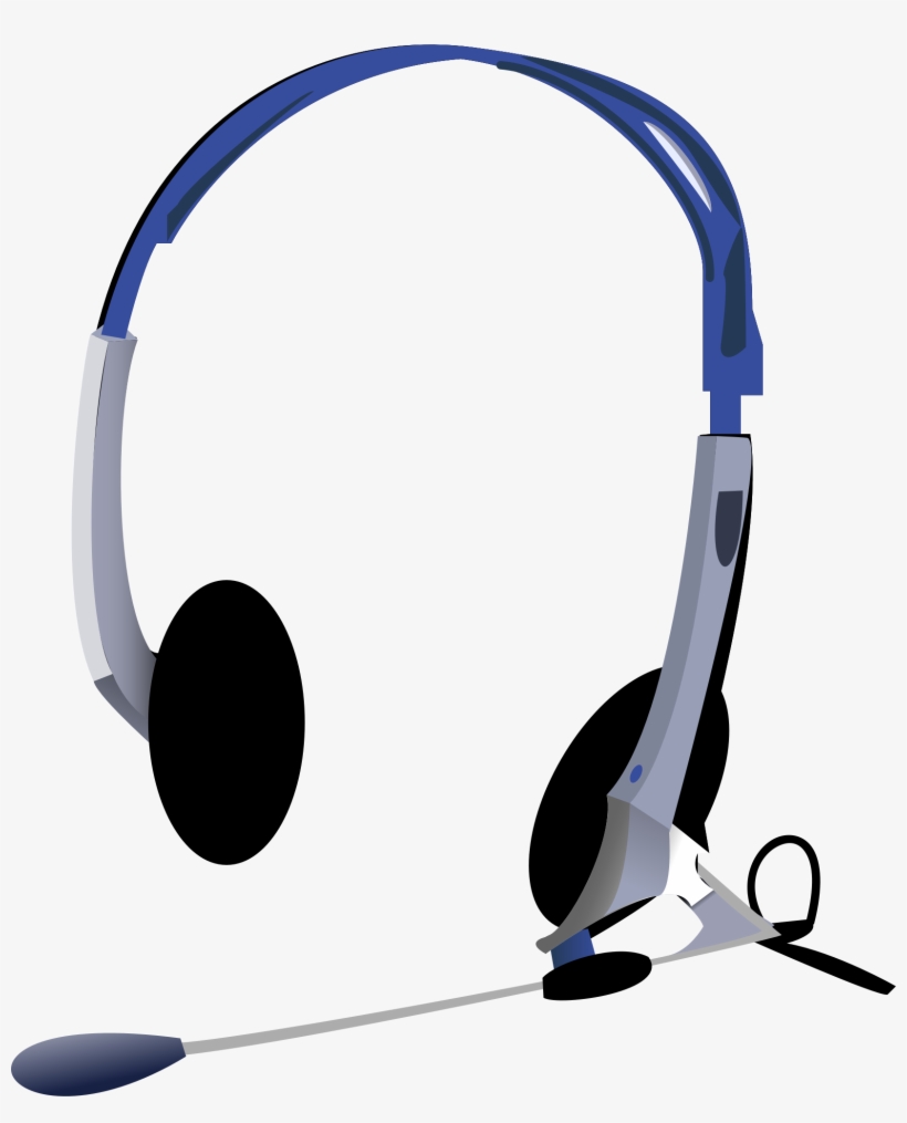 Clipart - Headphones - Headphones Clip Art, transparent png