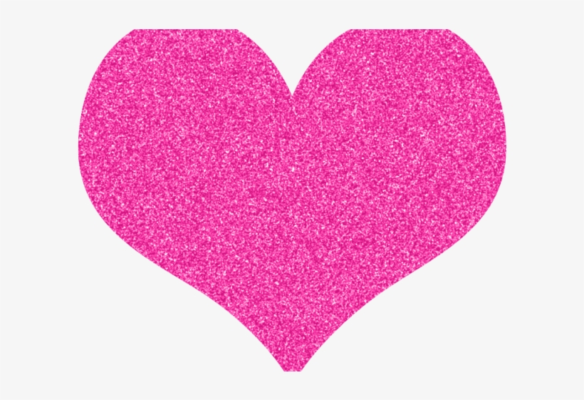 Glitter Heart Cliparts - Glitter Hearts, transparent png