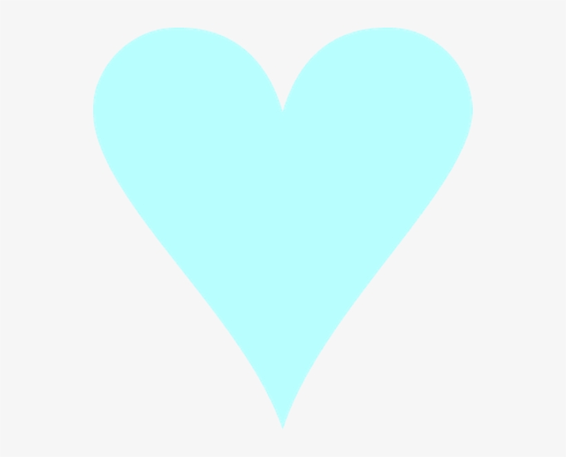 Blue Heart-rew205 - Transparent Sky Blue Heart, transparent png