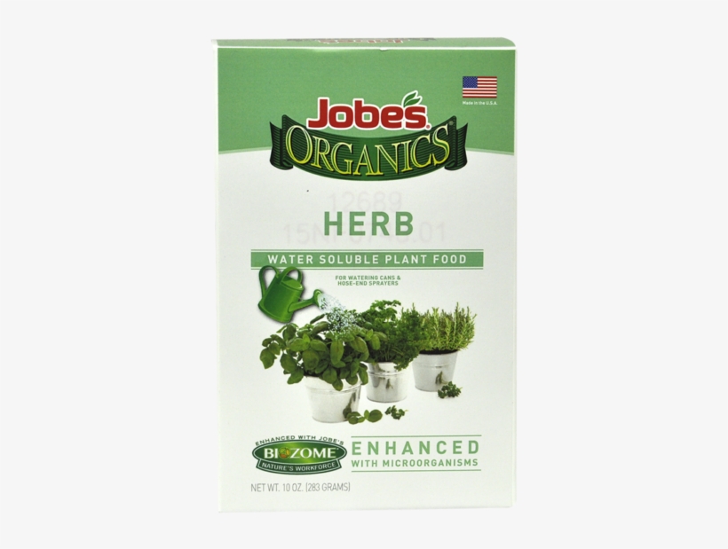 Jobe's Organics Water-soluble Herb Fertilizer - Jobe's 09127 Organic 4 Lbs. Granular Herb Plant Food, transparent png