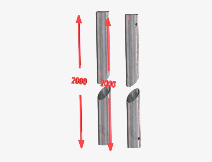 Pair Of 200cm Columns For Ceiling Install - Ceiling, transparent png