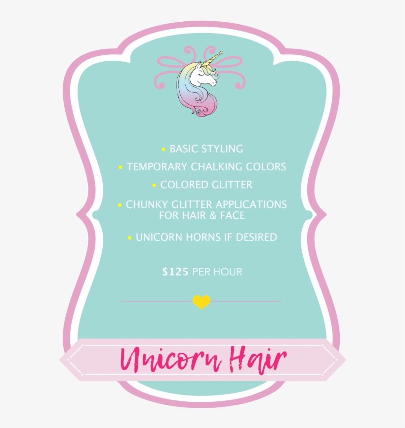 Unicorn Mane Pricing Graphic - Unicorn, transparent png