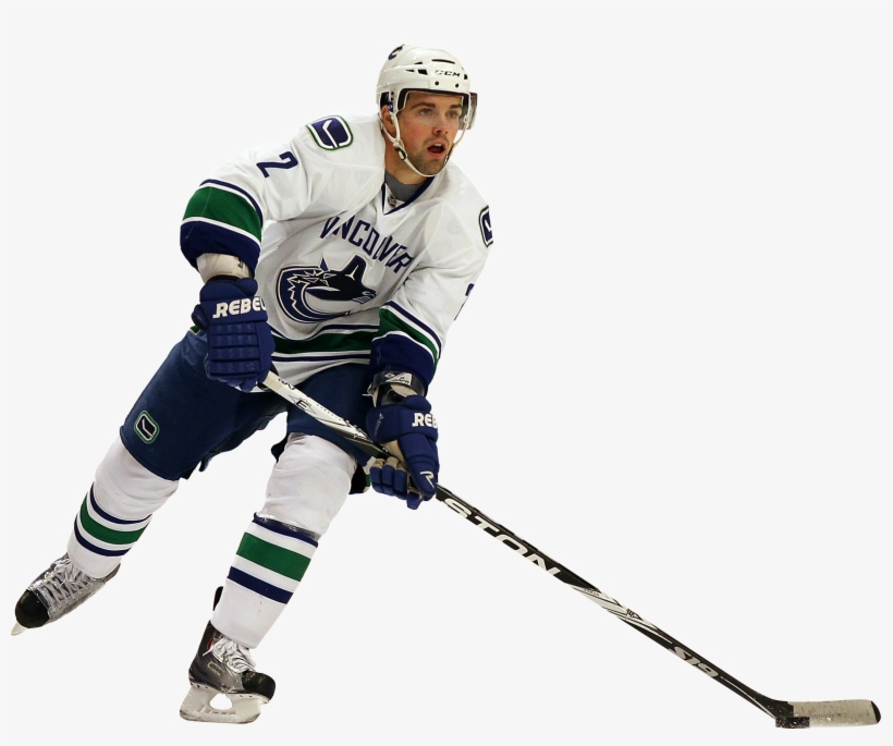 Hockey Player Png Image - Dan Hamhuis Vancouver Canucks, transparent png