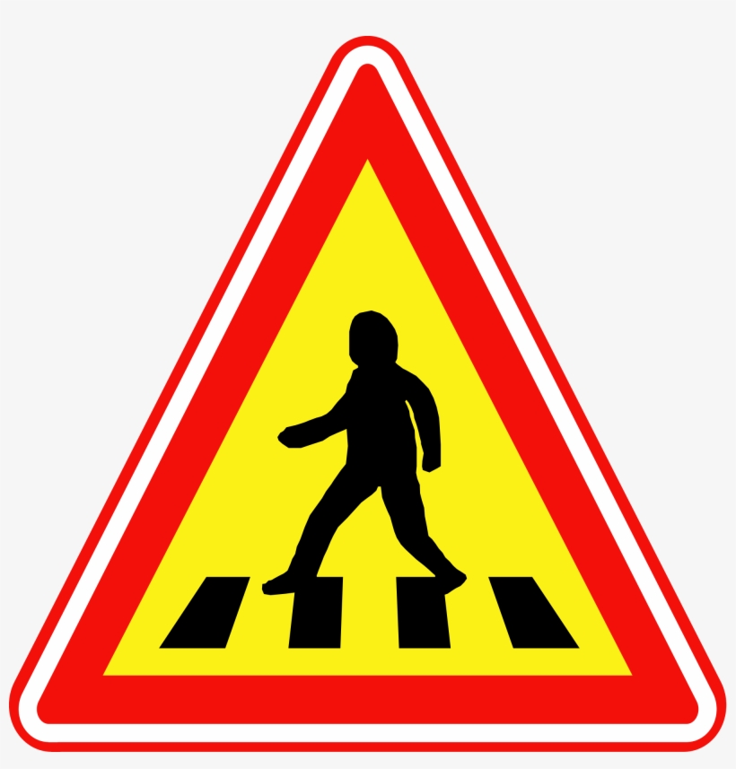 Open - Pedestrian Crossing Clip Art, transparent png
