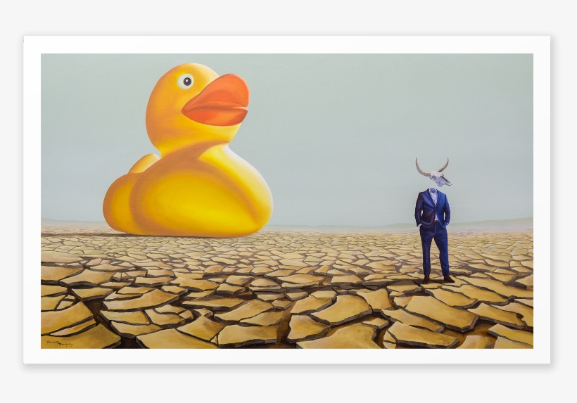 Letter To The Future Art Print - Surrealism, transparent png