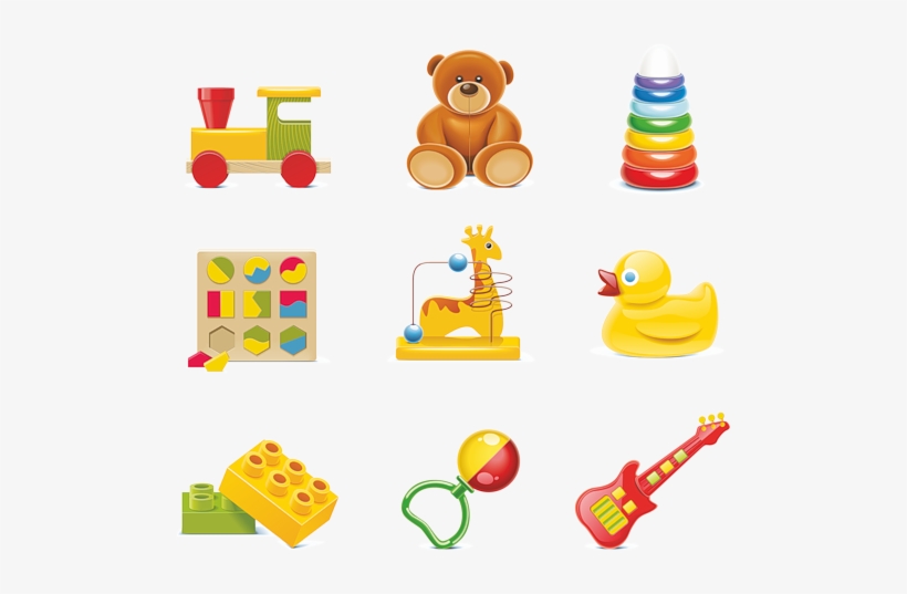 Игрушки - Kids Toys Clip Art, transparent png