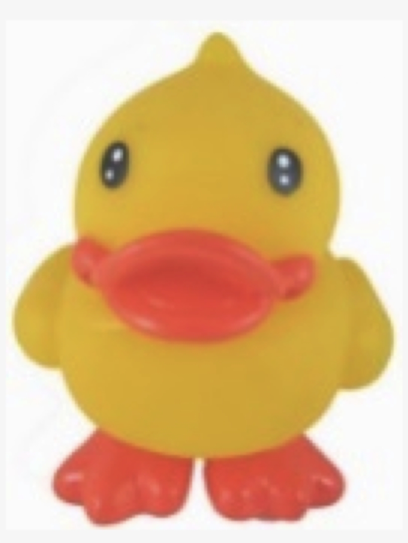 Large Squeeky Rubber Ducky - Bath Toy, transparent png