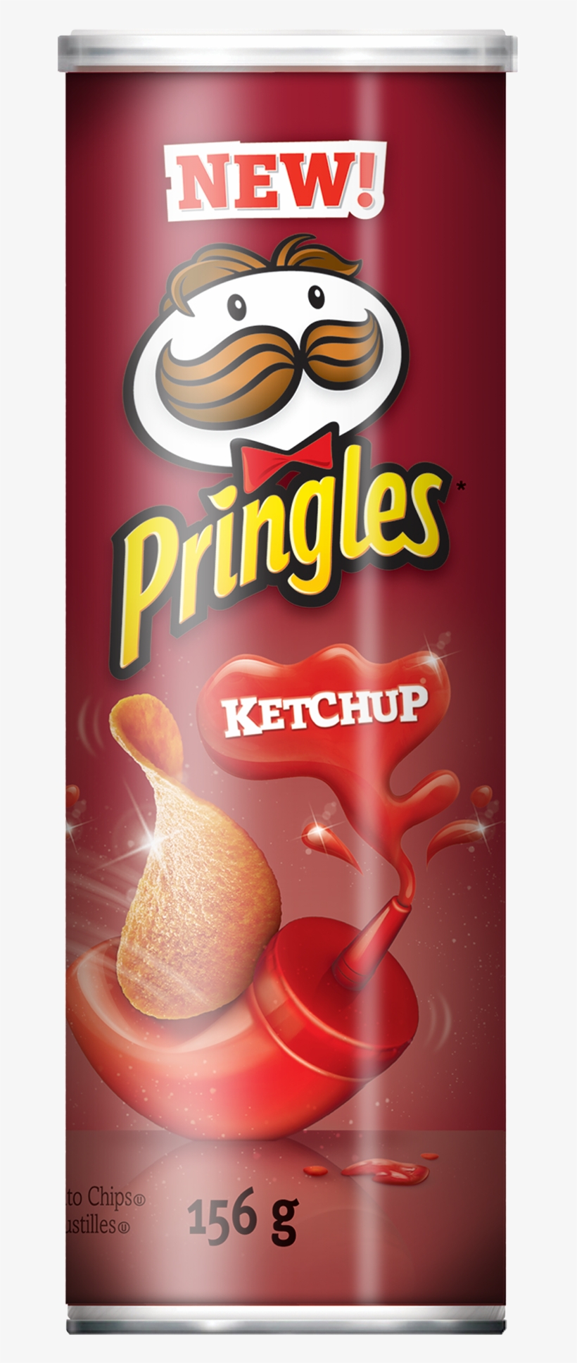 Pringles-ketchup - Ketchup Pringles Canada, transparent png