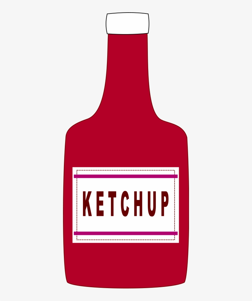 This Free Clipart Png Design Of Ketchup Bottle, transparent png