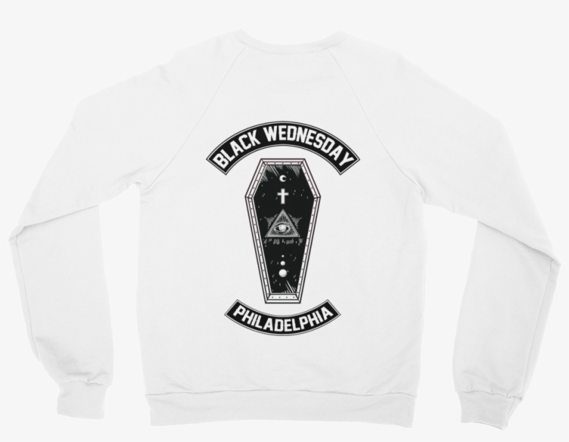 Bw Aa Crew Neck Pull Over White Coffin Back, transparent png