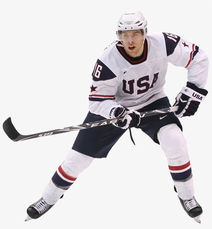 Hockey Player Png Image - Usa Ice Hockey Png, transparent png