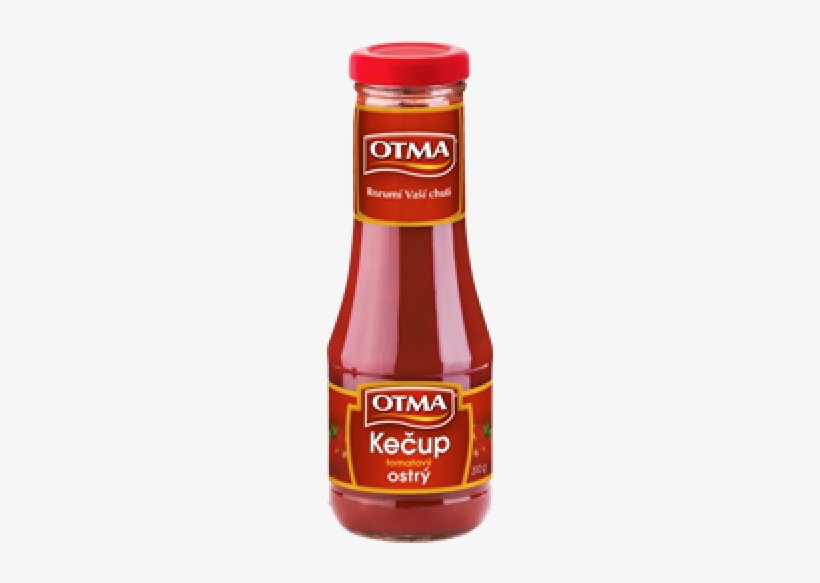 Ketchup Otma - Hot - Otma Čertovská Omáčka 300g, transparent png