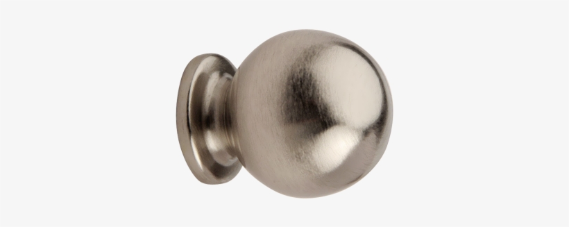 Ball Satin Nickel Cabinet/drawers Wardrobe Kitchen - Drawer Pull, transparent png