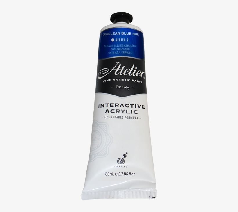 Color Detail - Atelier Interactive Artist Acrylic 80ml Cad Yellow, transparent png