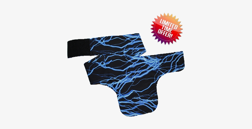 Vertical Ostomy Belt - Gooutsideandplayusa Lightning Headband - Blue Headband, transparent png