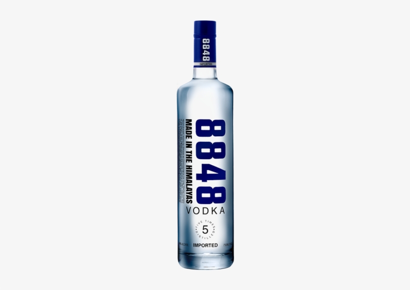 8848 Vodka - Nepal Vodka, transparent png