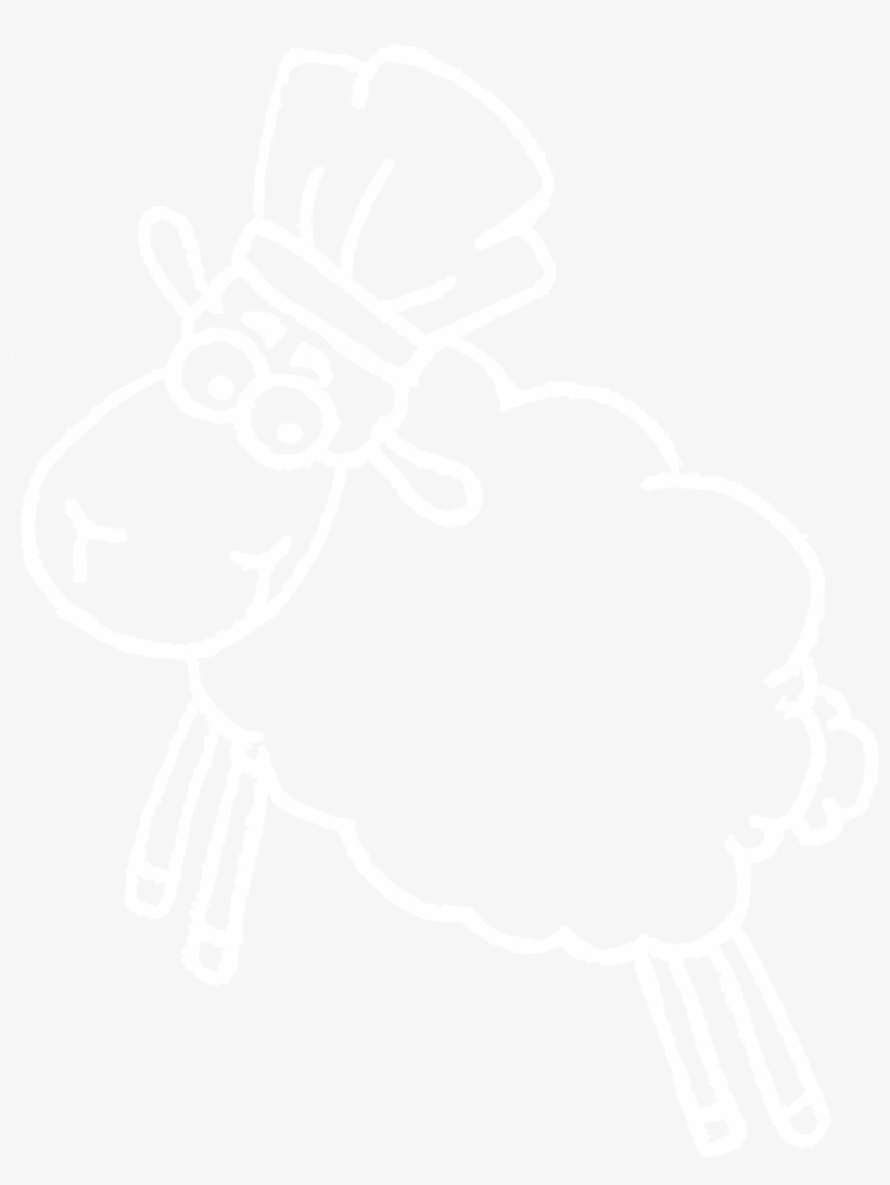 Clip Art Black And White Library Two Black Sheep A - Drawingwiffwaffles, transparent png