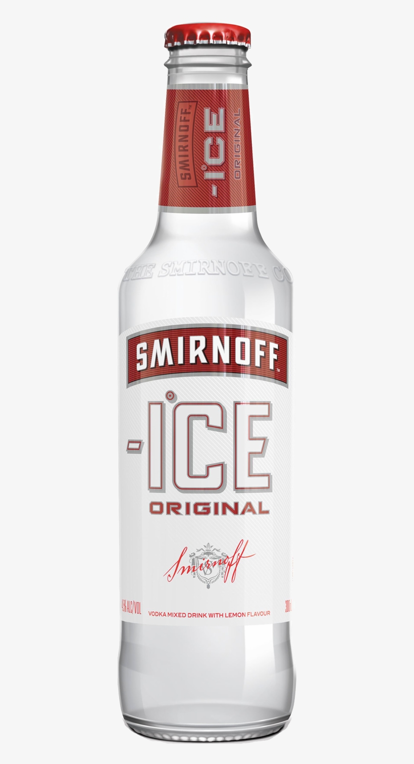Smirnoff Ice Red Vodka Bottles 300ml - Vodka Smirnoff Ice, transparent png