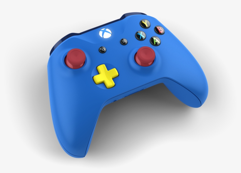Custom Controller With Colors - Xbox One Controller, transparent png