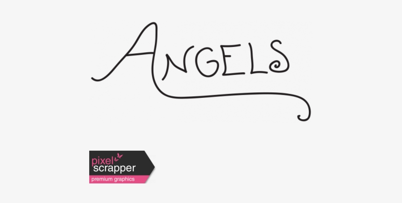 Clipart Library Angels Png Brush Christmas Graphic - Digital Scrapbooking, transparent png