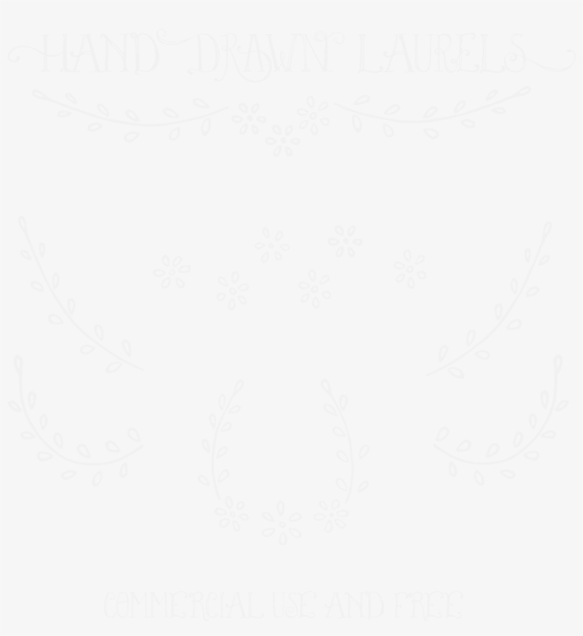 Royalty Free Images Hand Drawn Laurels Clip Art - Circle, transparent png