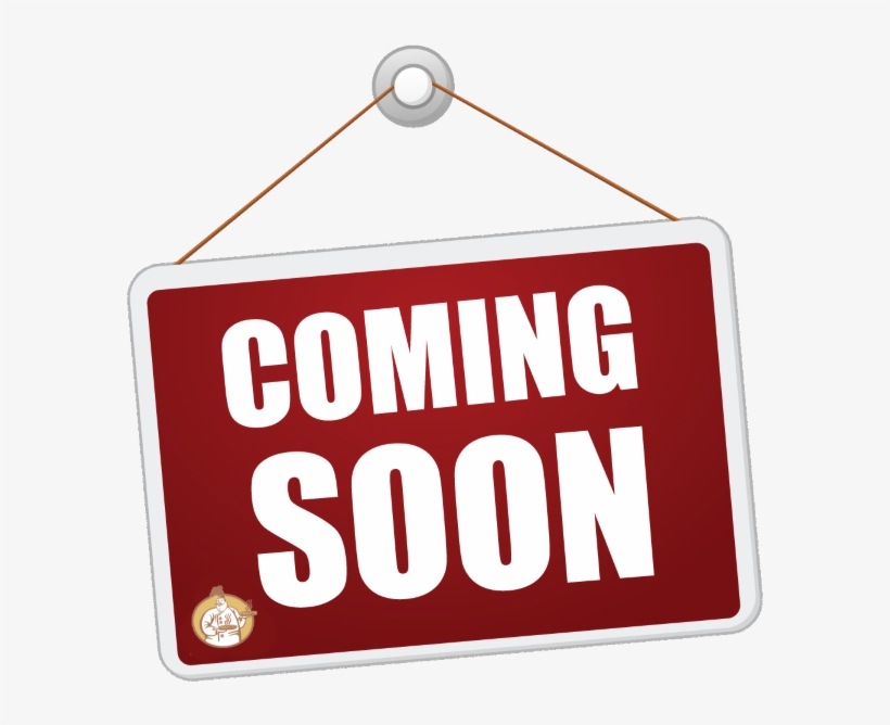 Coming Soon Hanging Sign, transparent png
