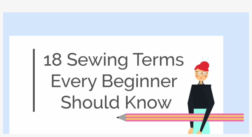 Sewing Terms - Cartoon, transparent png