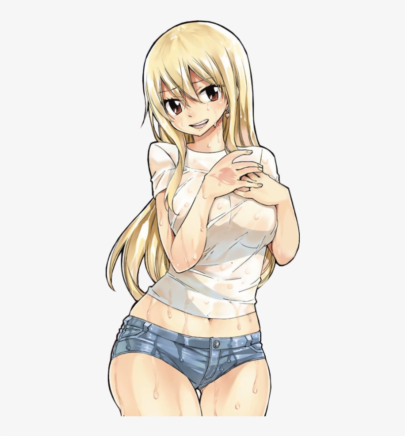Similarities Between Ft And Sns' Protagonists - Lucy Heartfilia In Jeans, transparent png