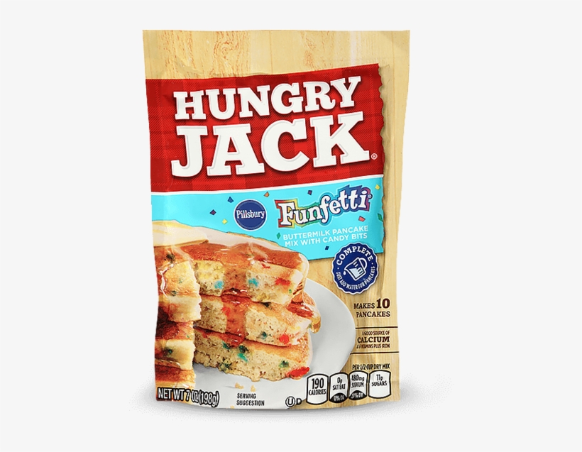 Hungry Jack Funfetti Pancake Mix 198g - Hungry Jack Funfetti Pancake Mix, transparent png
