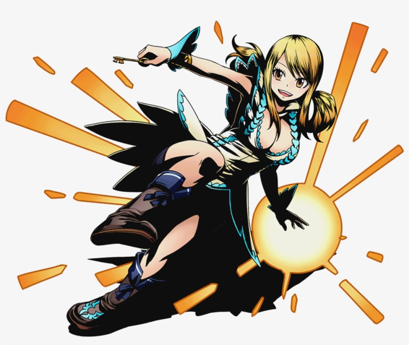 Original) Loading Lucy Heartfilia - Fairy Tail Divine Gate Lucy, transparent png