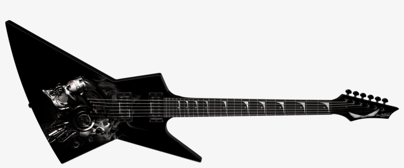 Dean Guitars - Dean Zero Dave Mustaine Vic Rattlehead Guitar, transparent png